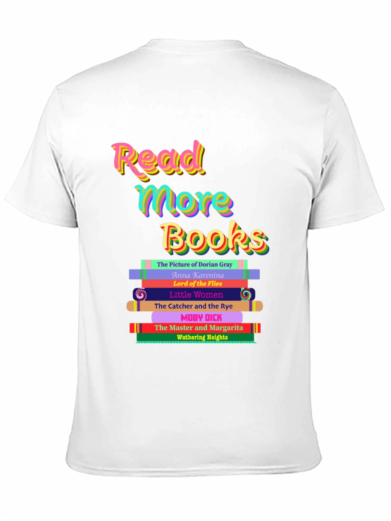 Read More Books T-Shirt - Classic Literature Design