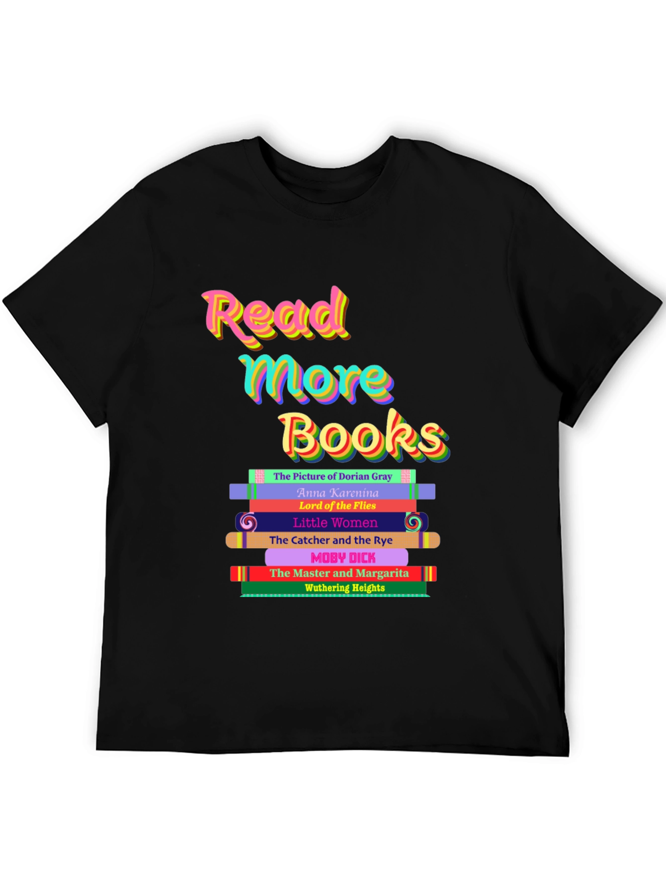 Read More Books T-Shirt - Classic Literature Design
