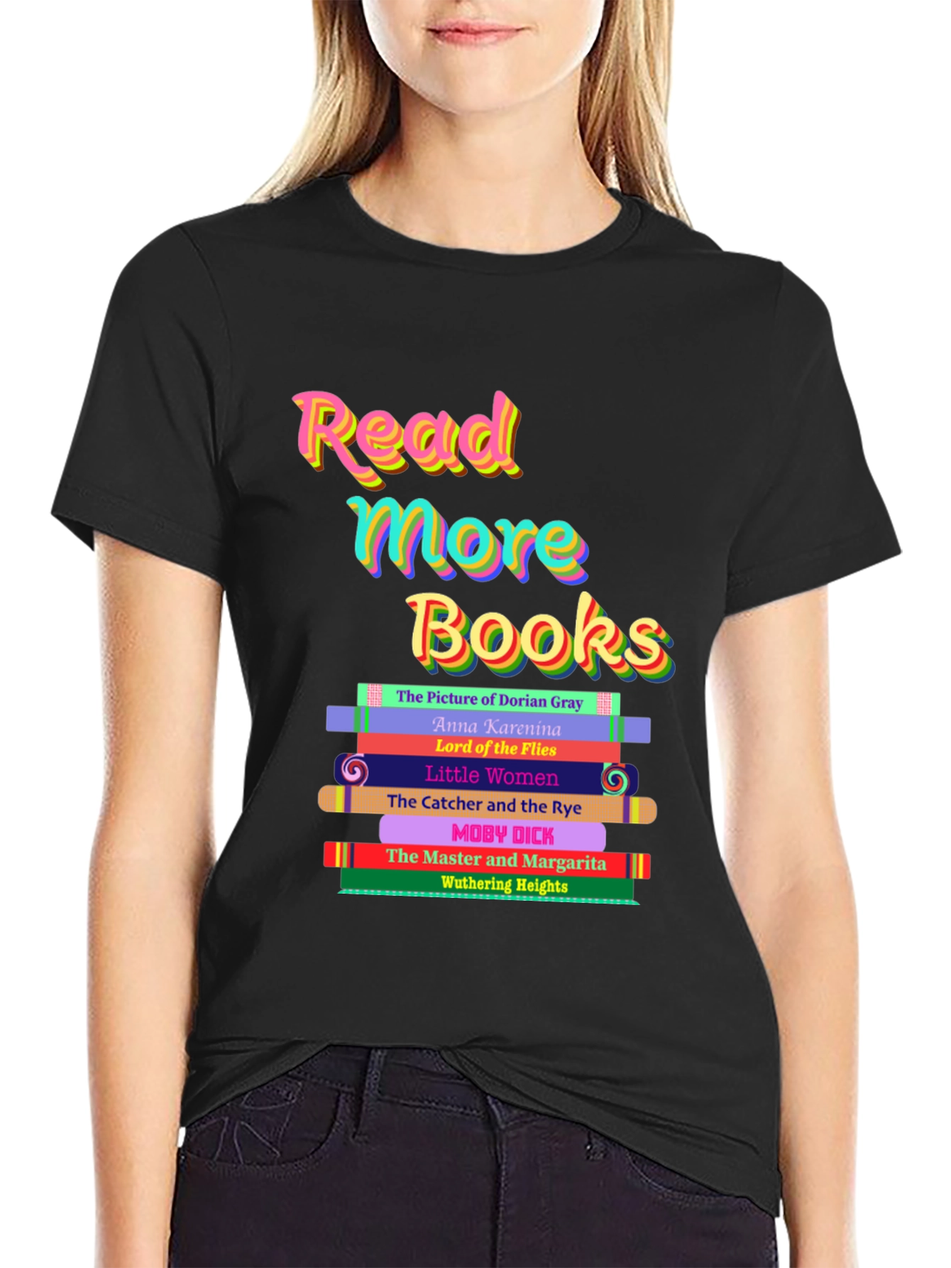 Read More Books T-Shirt - Classic Literature Design