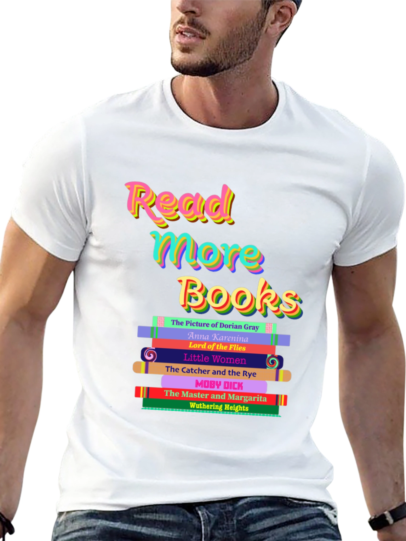 Read More Books T-Shirt - Classic Literature Design