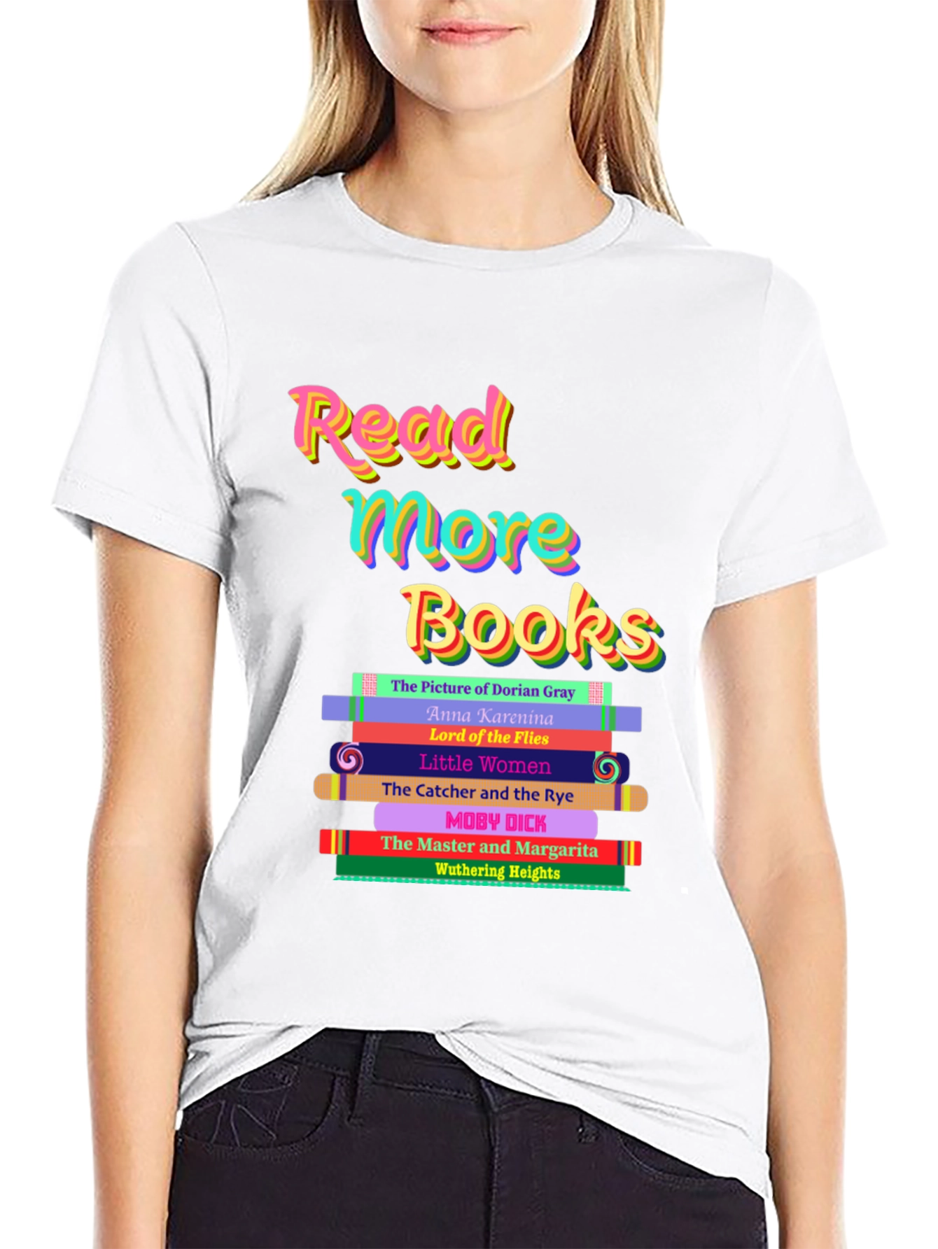 Read More Books T-Shirt - Classic Literature Design