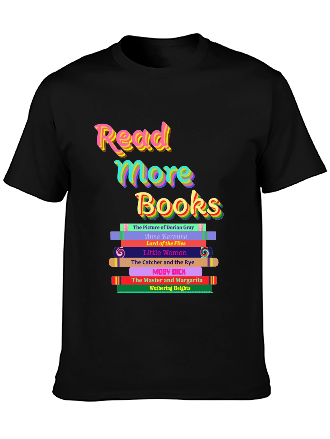 Read More Books T-Shirt - Classic Literature Design