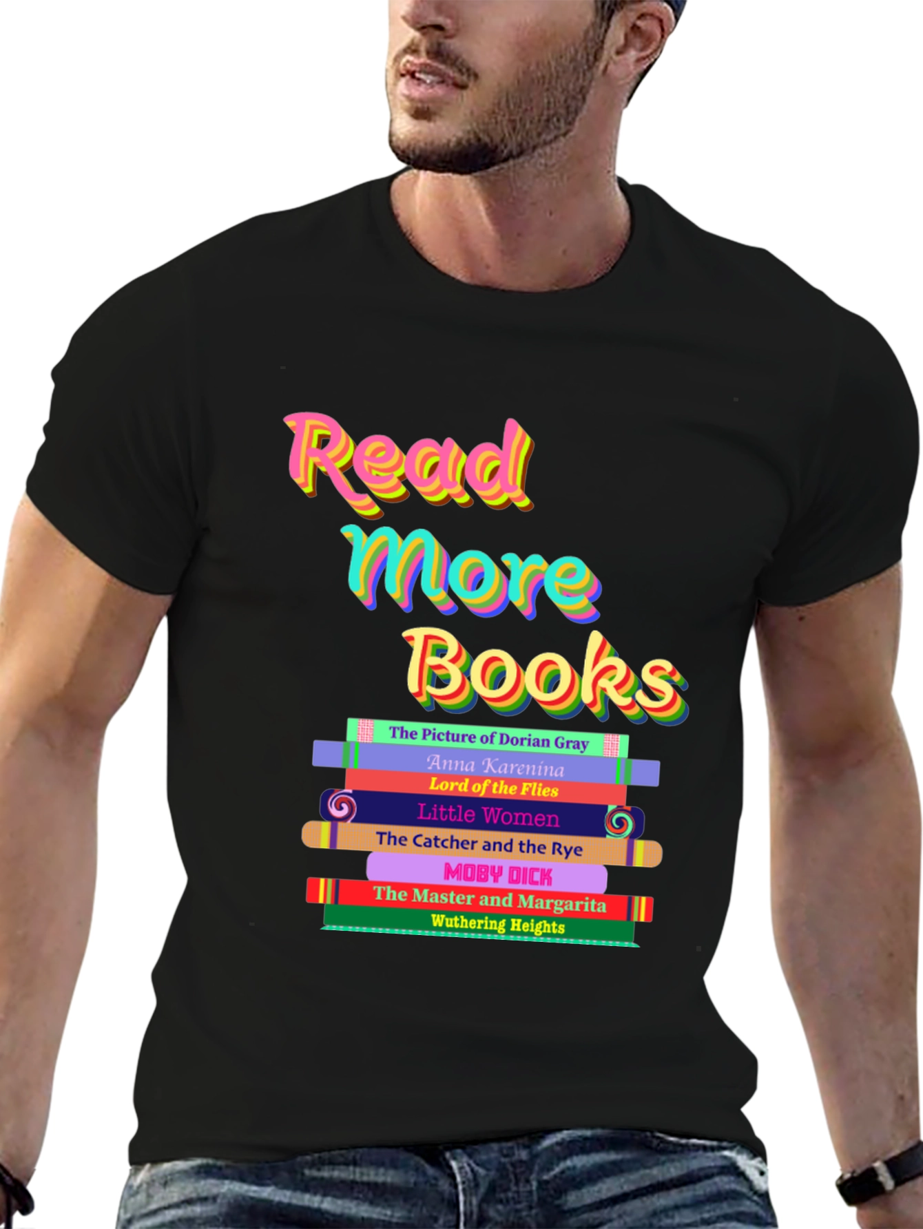 Read More Books T-Shirt - Classic Literature Design