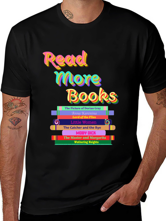 Read More Books T-Shirt - Classic Literature Design
