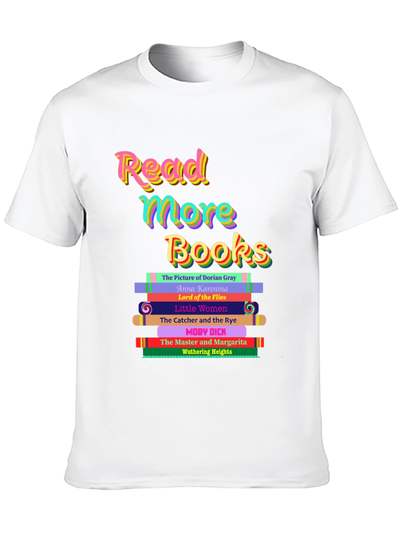 Read More Books T-Shirt - Classic Literature Design