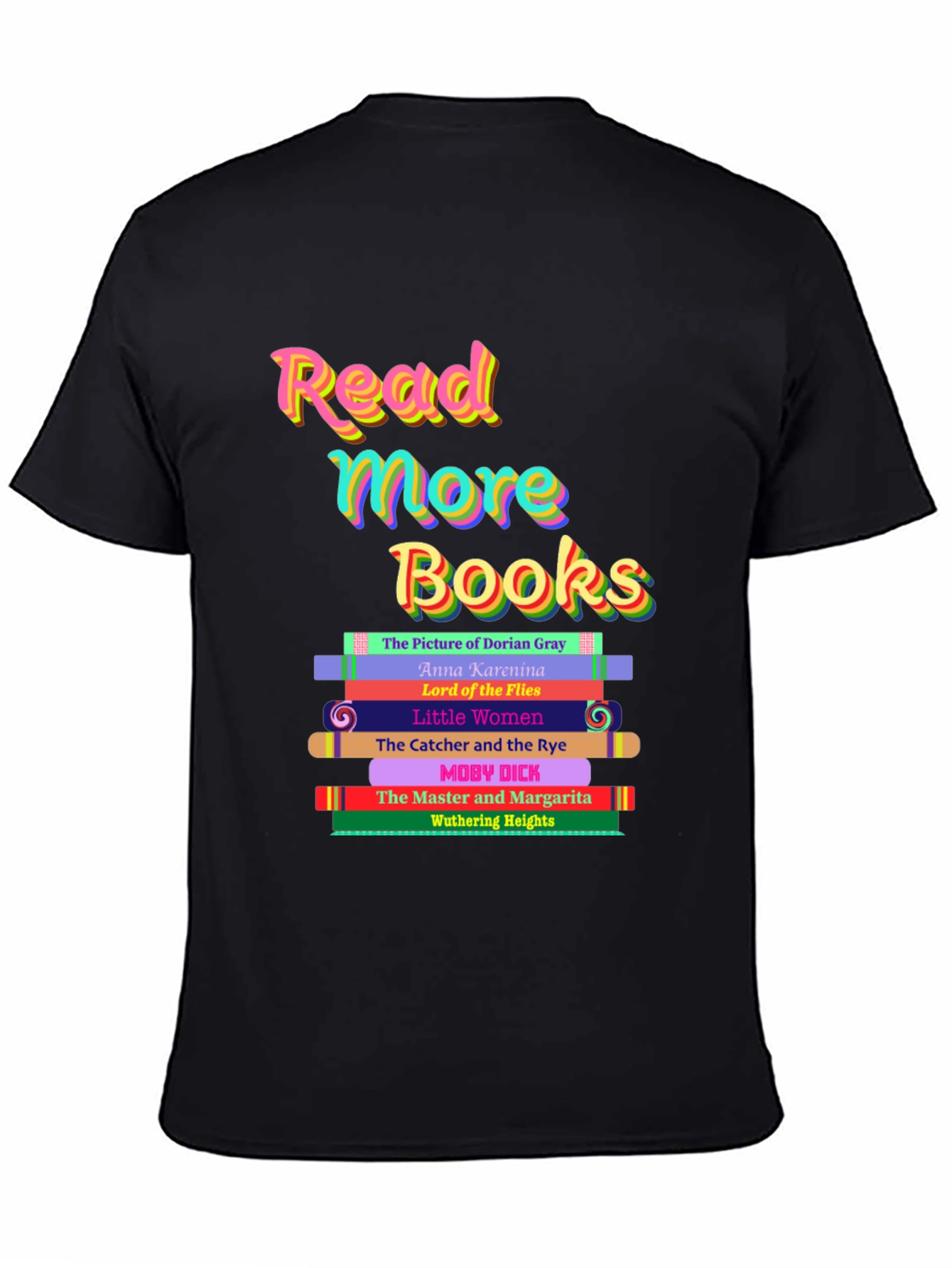 Read More Books T-Shirt - Classic Literature Design