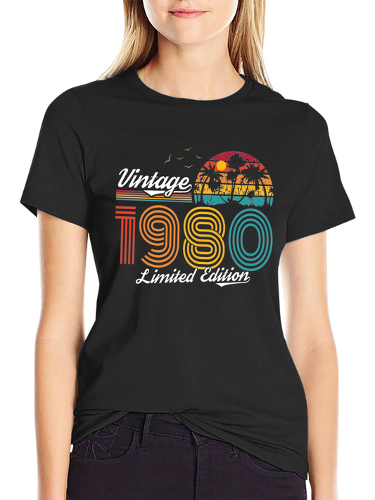 Vintage 1980 Limited Edition Graphic T-Shirt