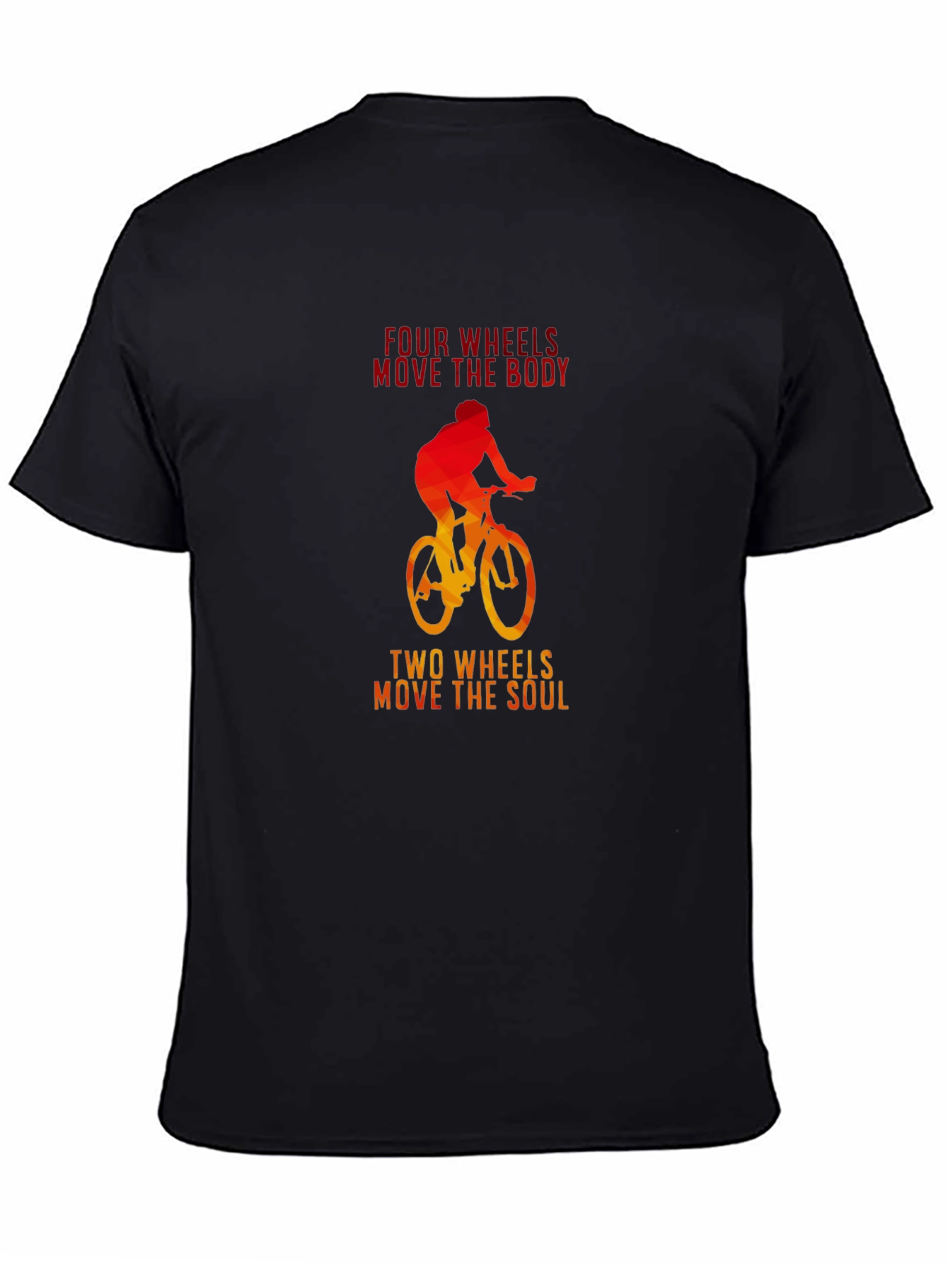 Cycling Enthusiast T-Shirt: Two Wheels Move the Soul
