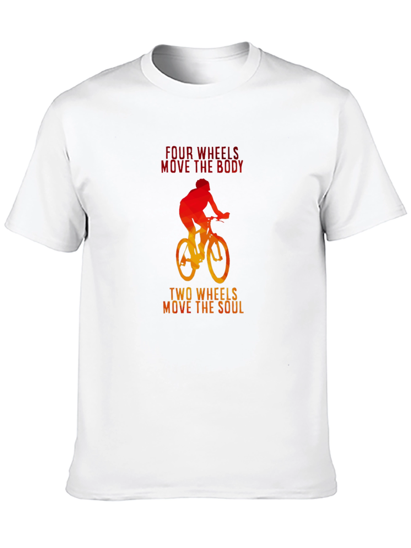 Cycling Enthusiast T-Shirt: Two Wheels Move the Soul