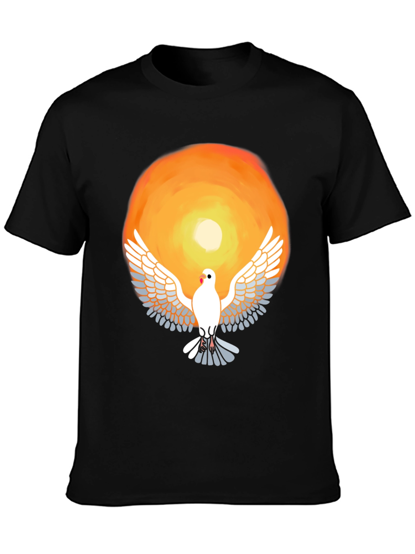 Dove Graphic Tee - Unisex Soft Cotton Blend