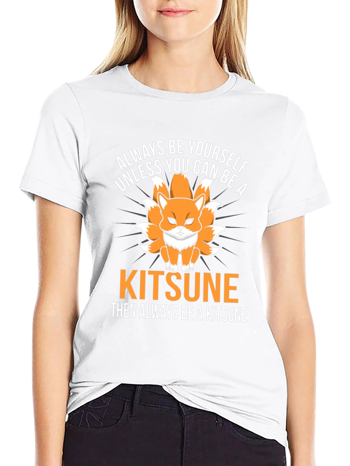Kitsune Fox Graphic T-Shirt