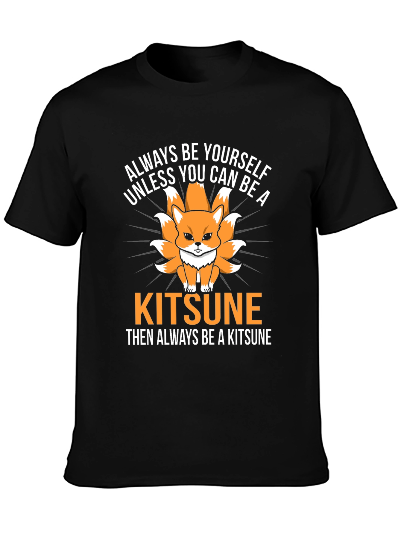 Kitsune Fox Graphic T-Shirt