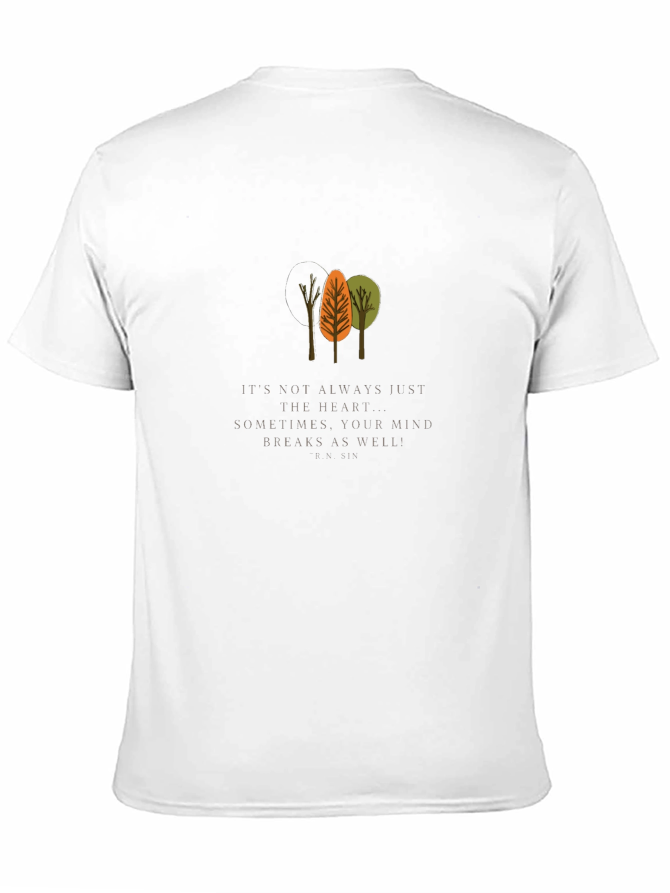 Mind Breaks Tree Graphic Tee - Unisex Black T-Shirt