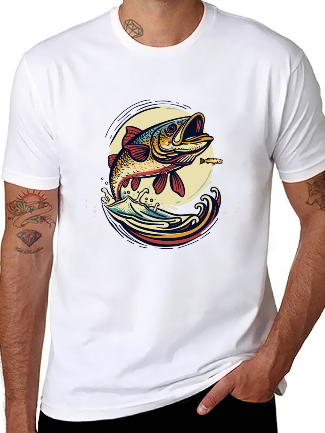 Fishing T-Shirt: Catch of the Day Graphic Tee