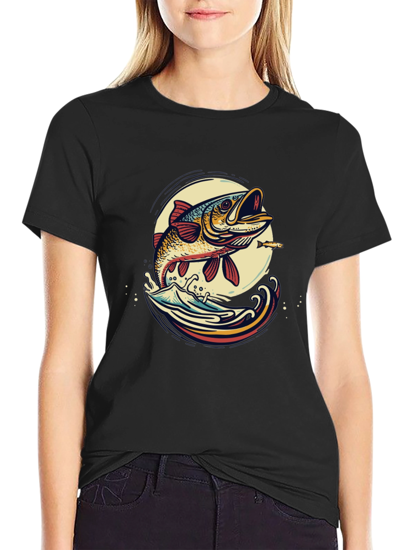 Fishing T-Shirt: Catch of the Day Graphic Tee