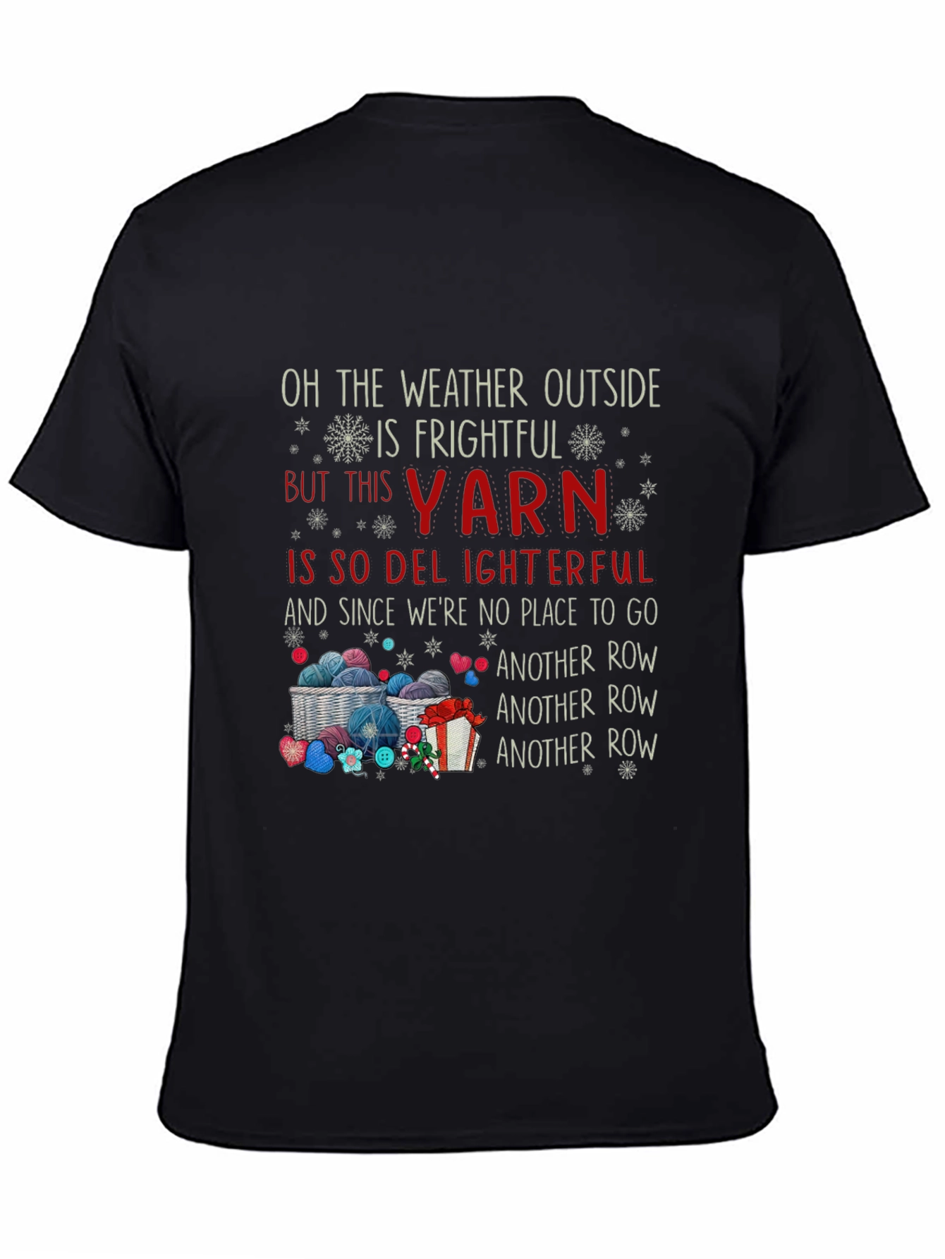 Frightful Weather Yarn Knitting T-Shirt