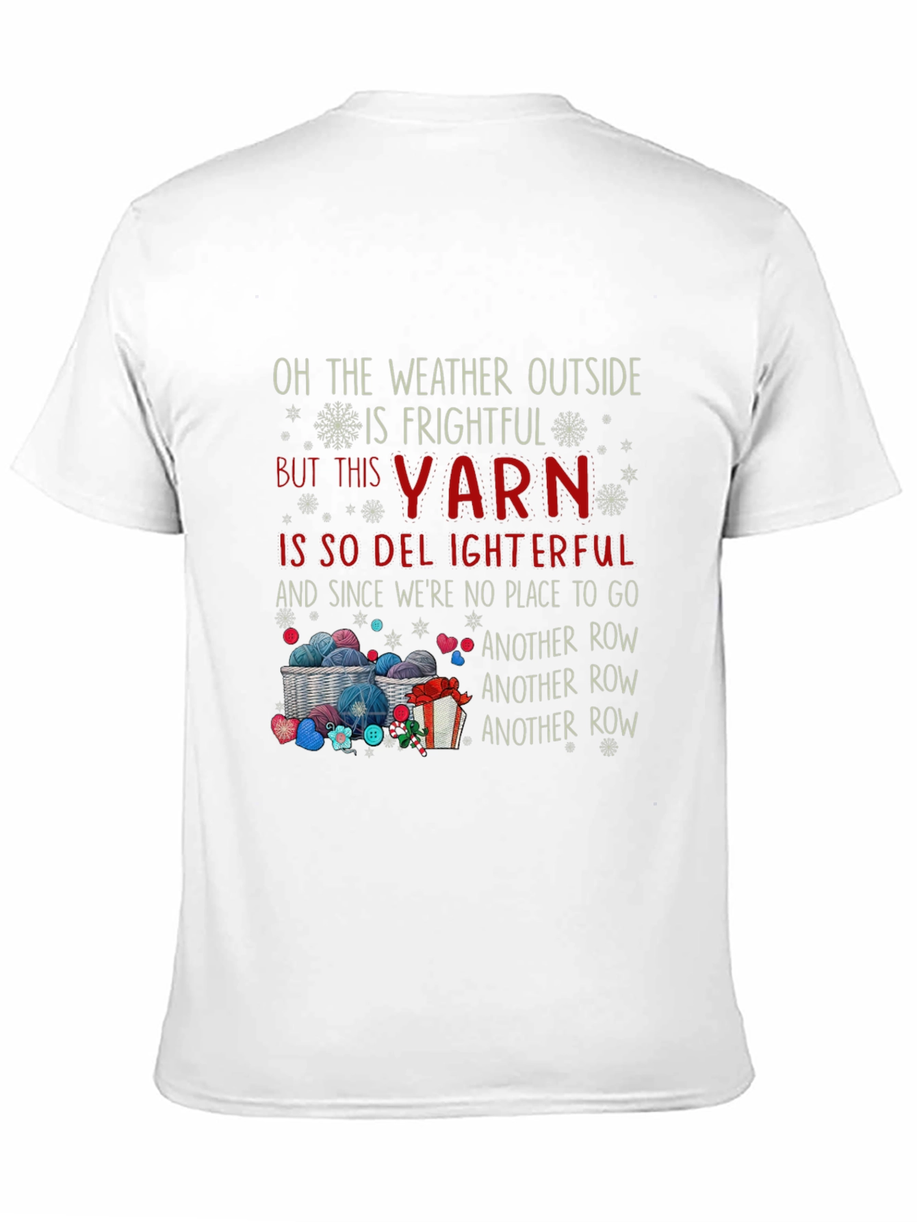 Frightful Weather Yarn Knitting T-Shirt