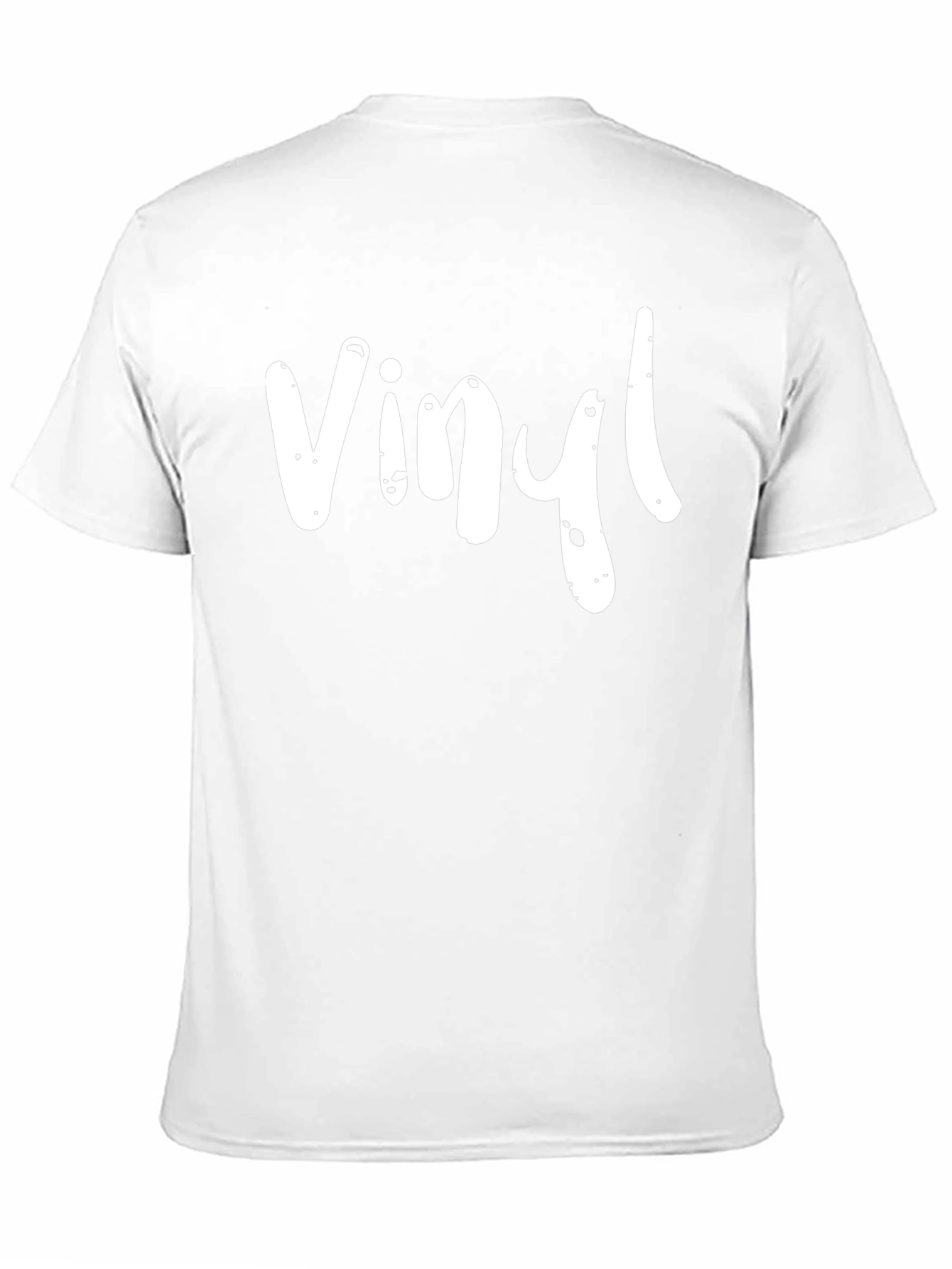 Vinyl Graphic Tee - Black