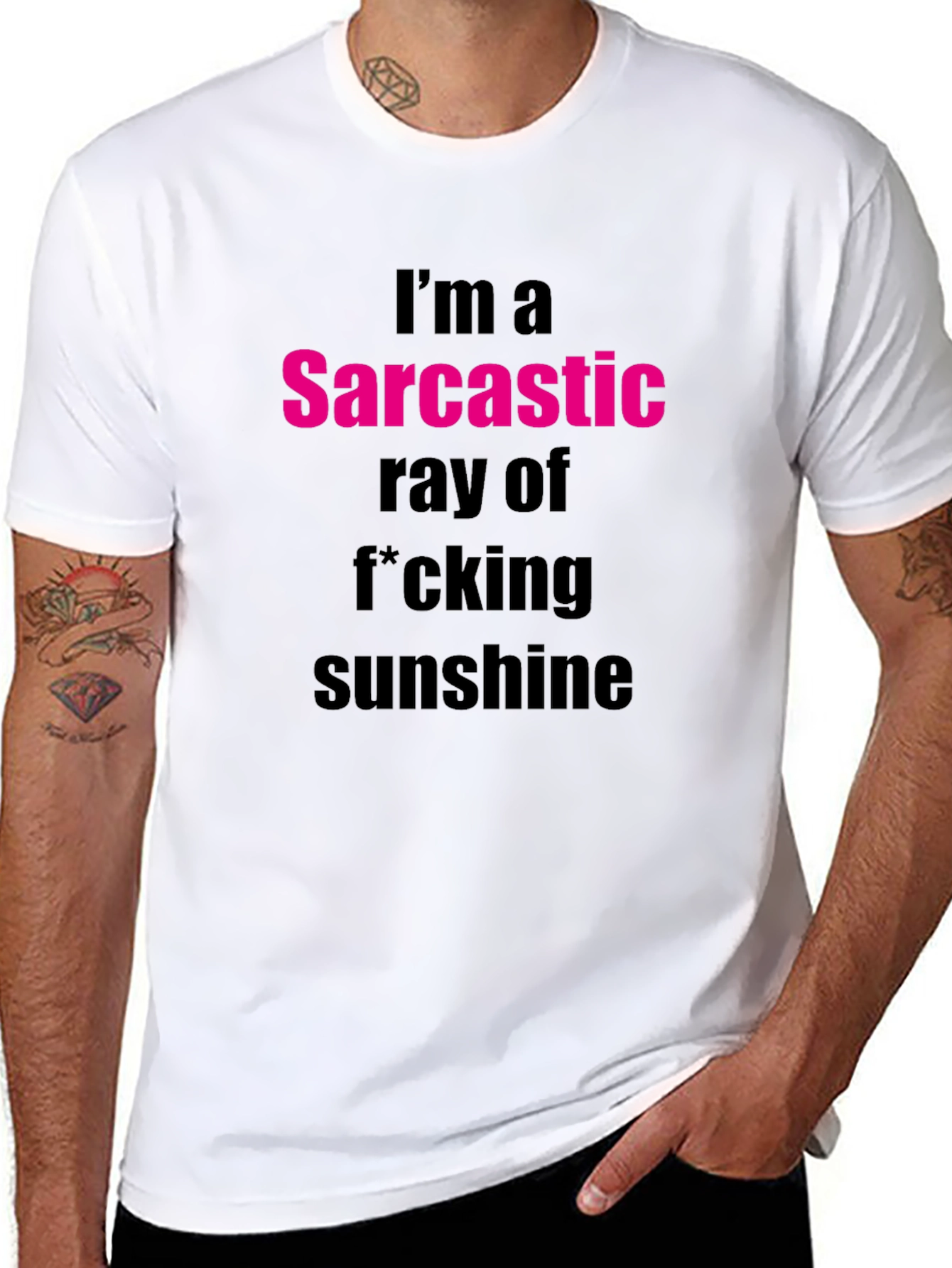 Sarcastic Sunshine Graphic Tee - Funny Sarcasm T-Shirt