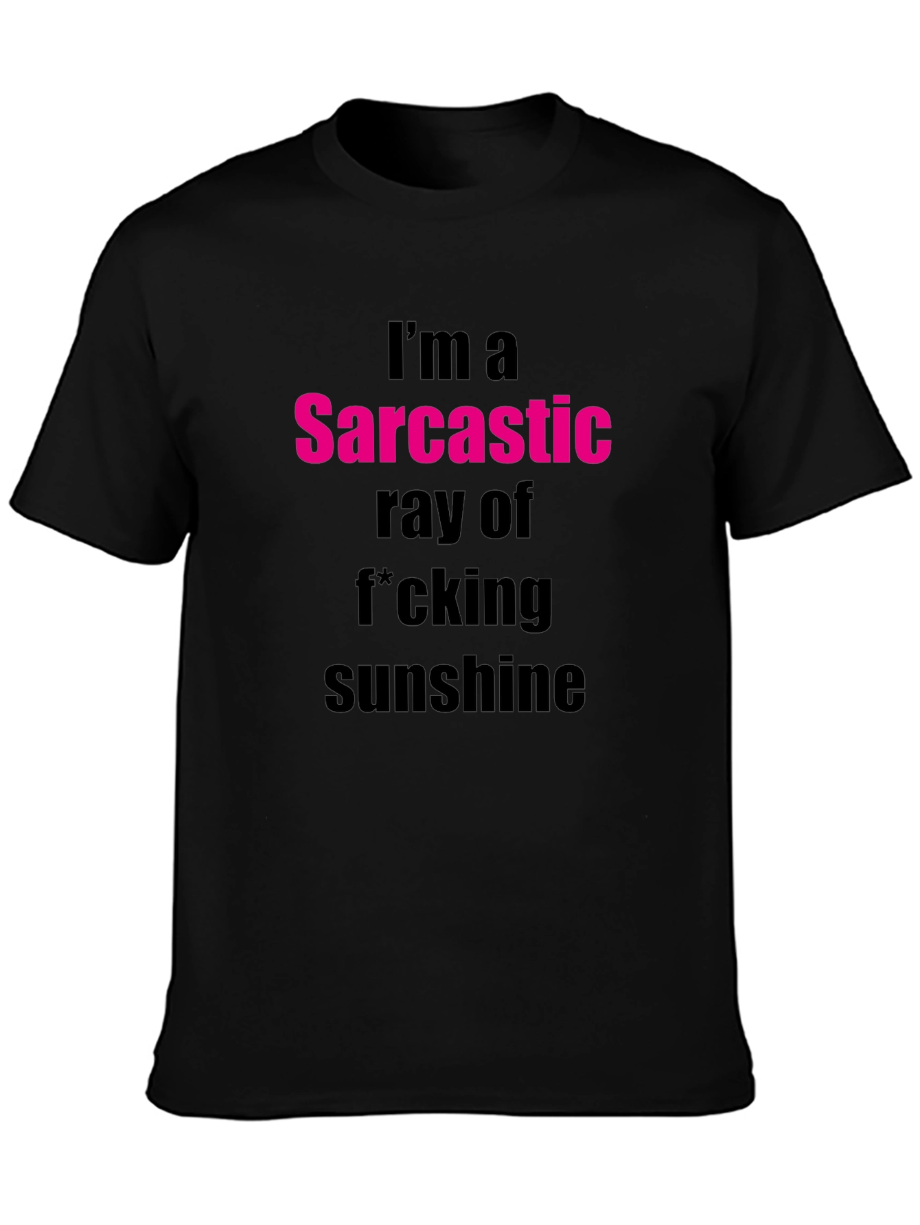 Sarcastic Sunshine Graphic Tee - Funny Sarcasm T-Shirt