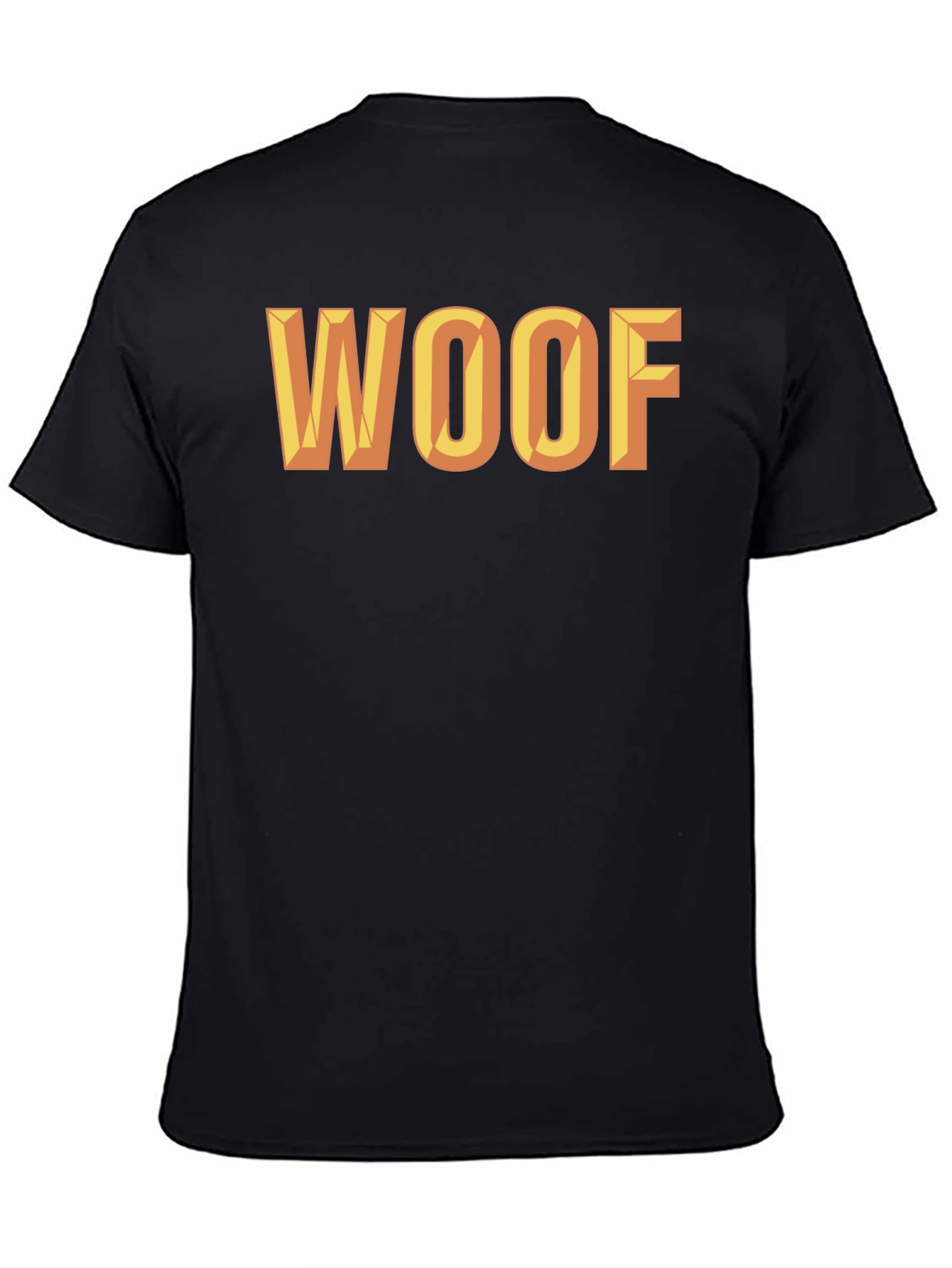 WOOF Graphic Tee - Bold Statement Shirt