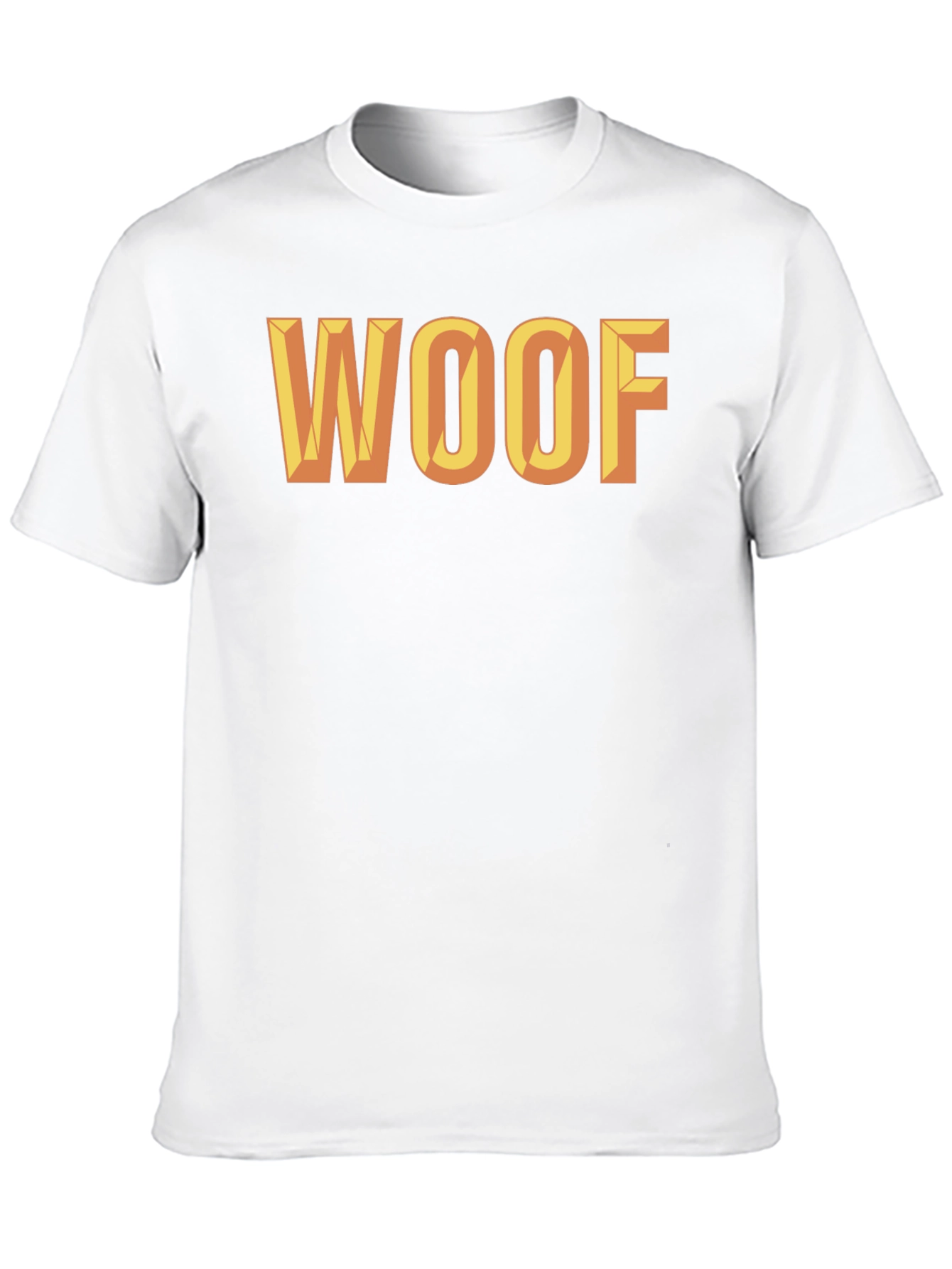 WOOF Graphic Tee - Bold Statement Shirt