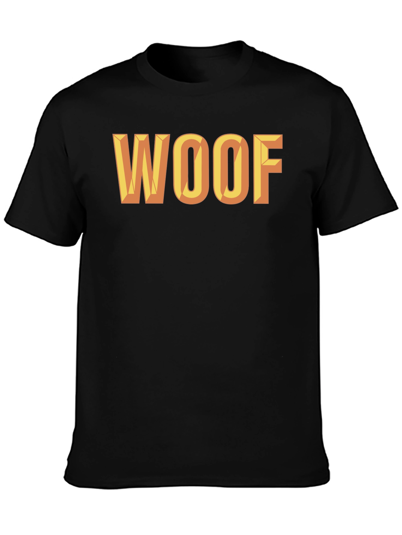 WOOF Graphic Tee - Bold Statement Shirt