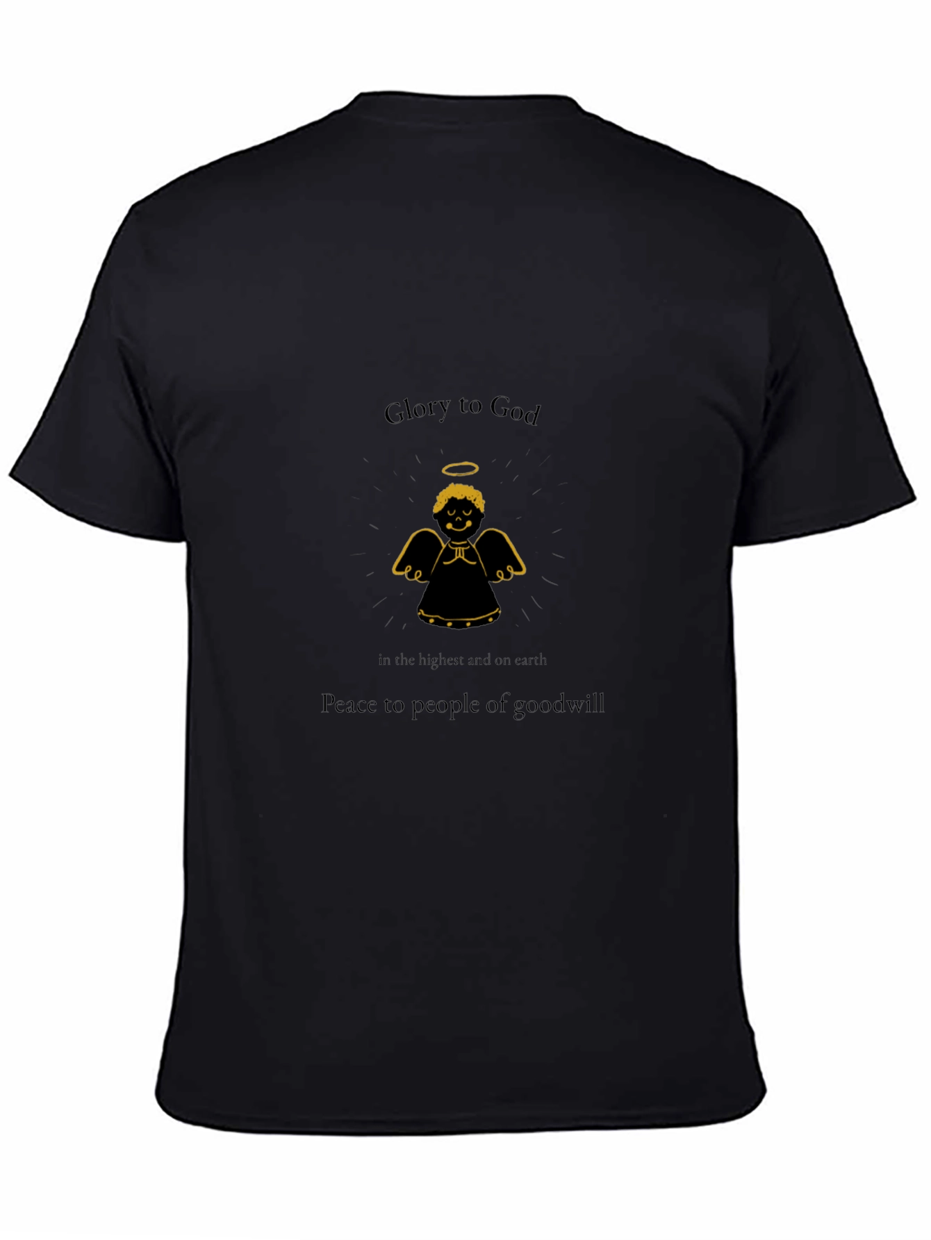Glory to God Graphic Tee - Christian Apparel