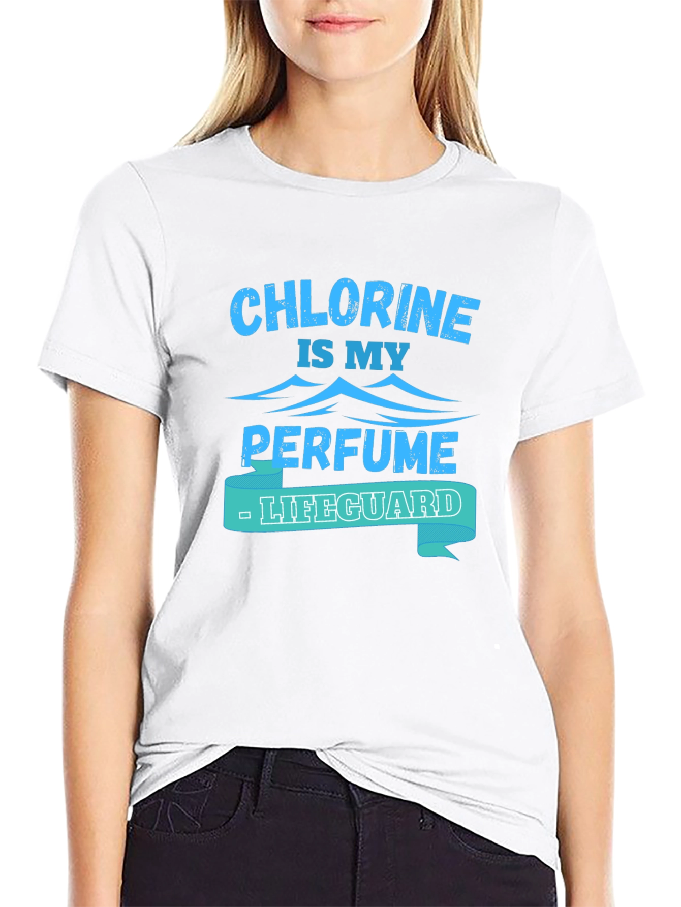 Chlorine Is My Perfume Lifeguard T-Shirt