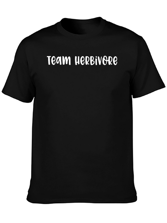 Team Herbivore Black T-Shirt