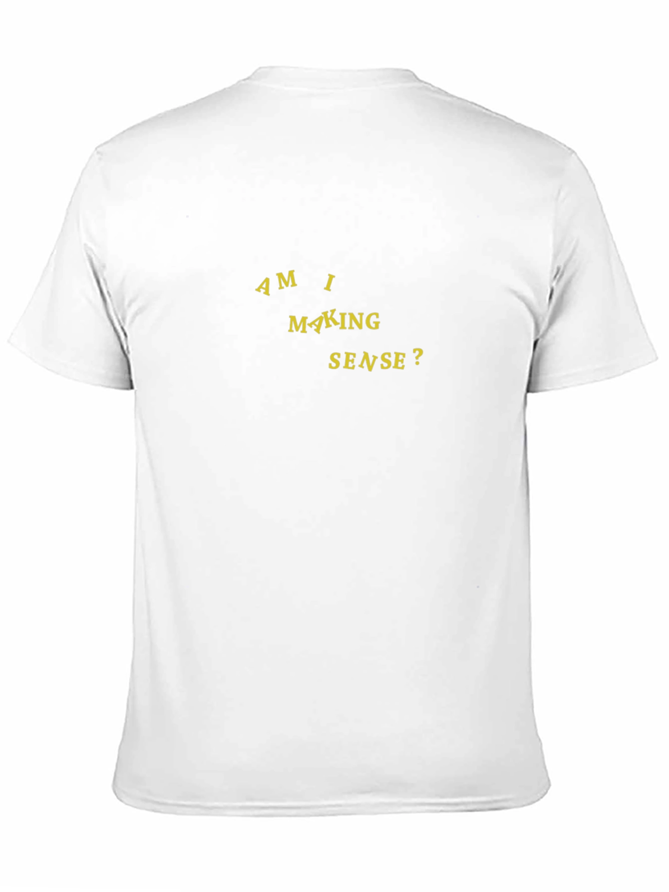 Am I Making Sense? Graphic Tee - Black