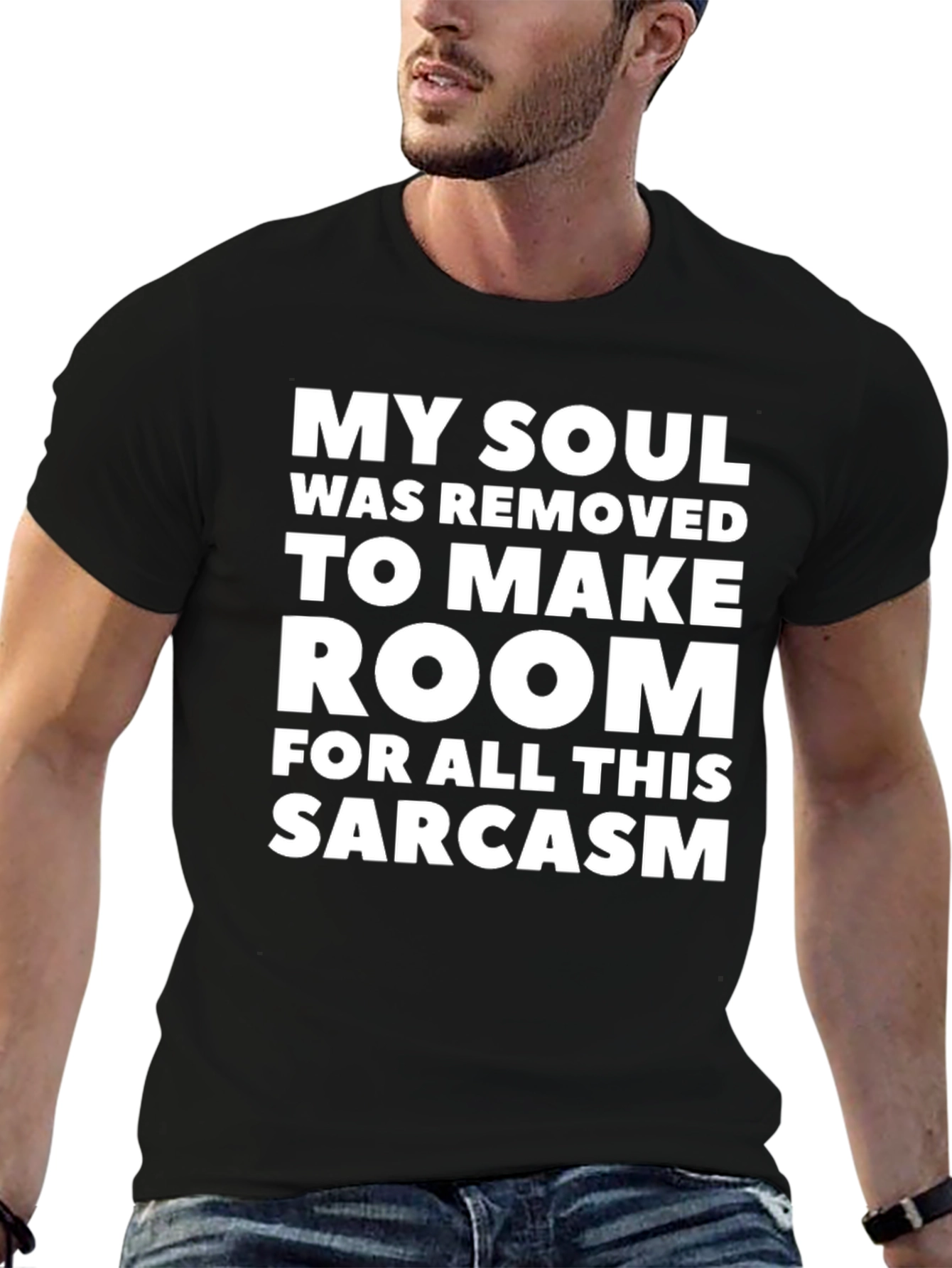 Sarcastic Soul Graphic Tee - Mens Humor T-Shirt