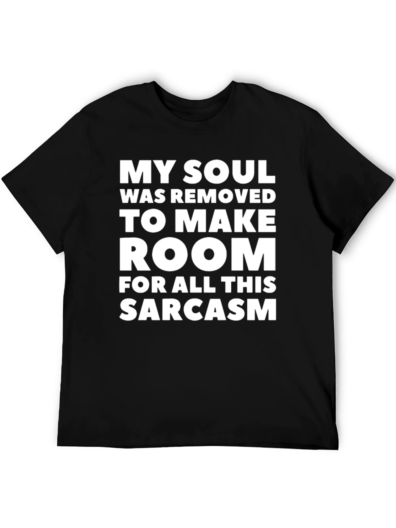 Sarcastic Soul Graphic Tee - Mens Humor T-Shirt