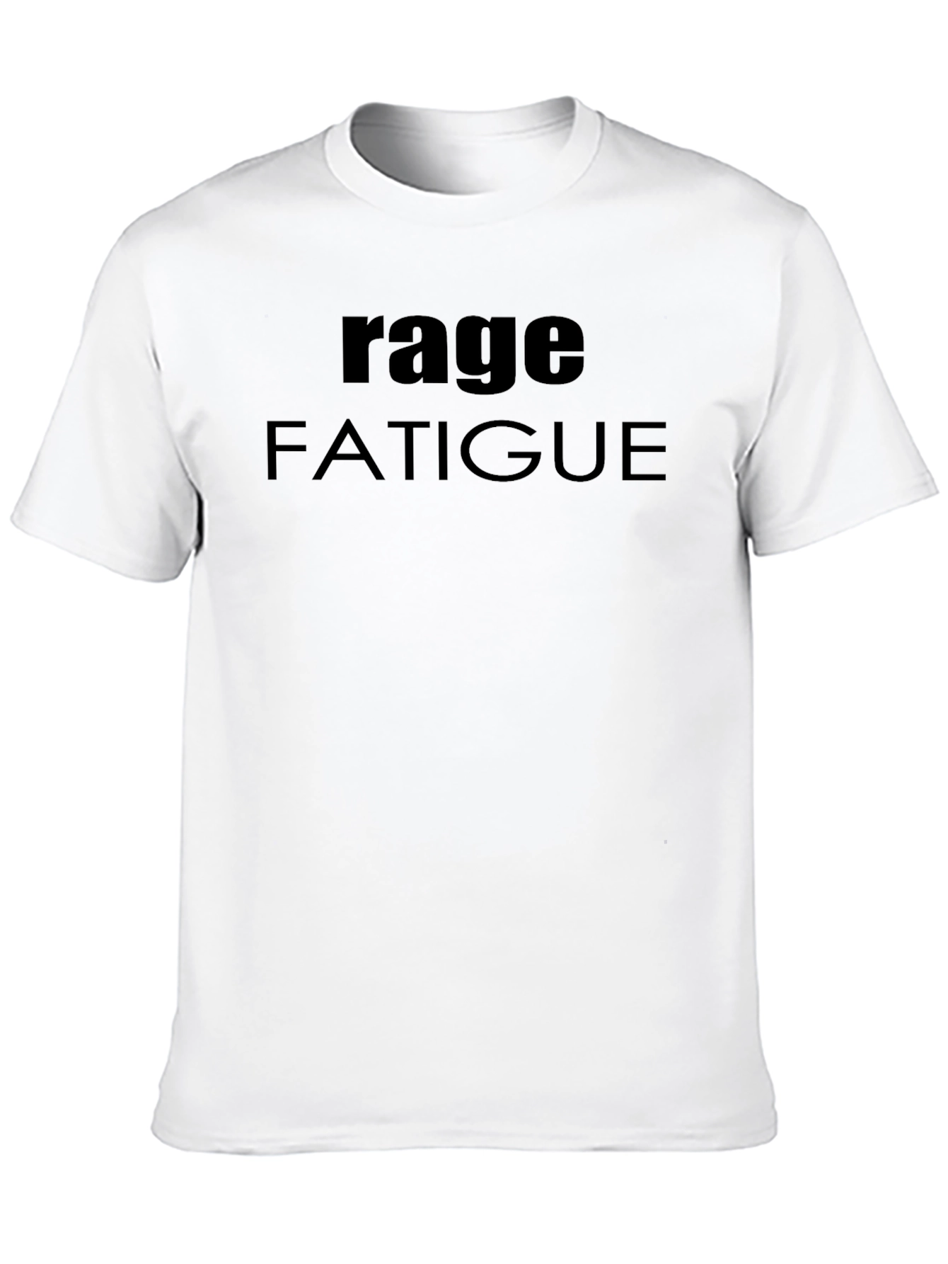 Rage Fatigue Graphic Tee - Premium Comfort Fit