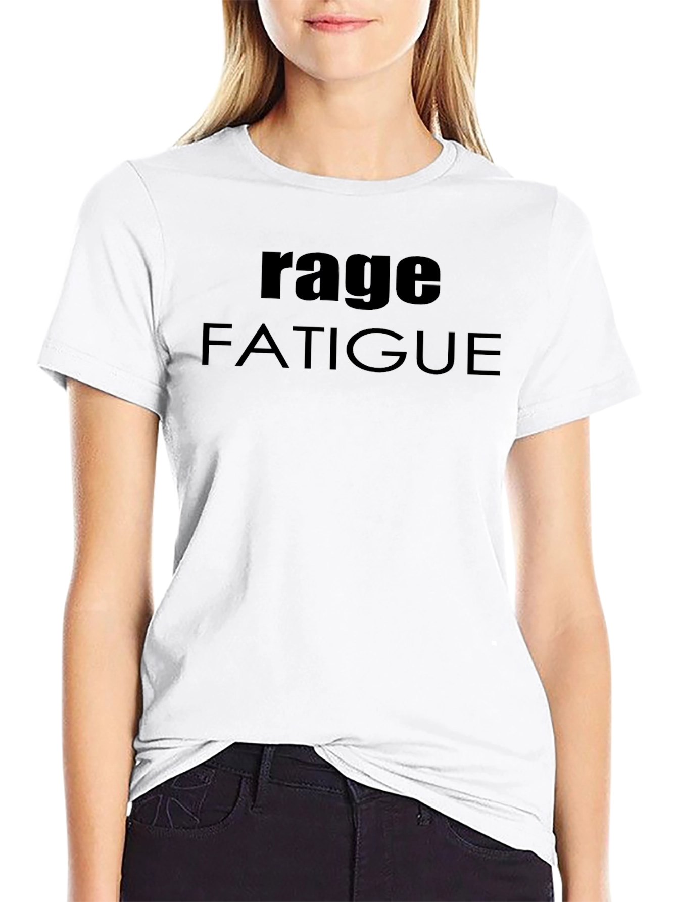 Rage Fatigue Graphic Tee - Premium Comfort Fit
