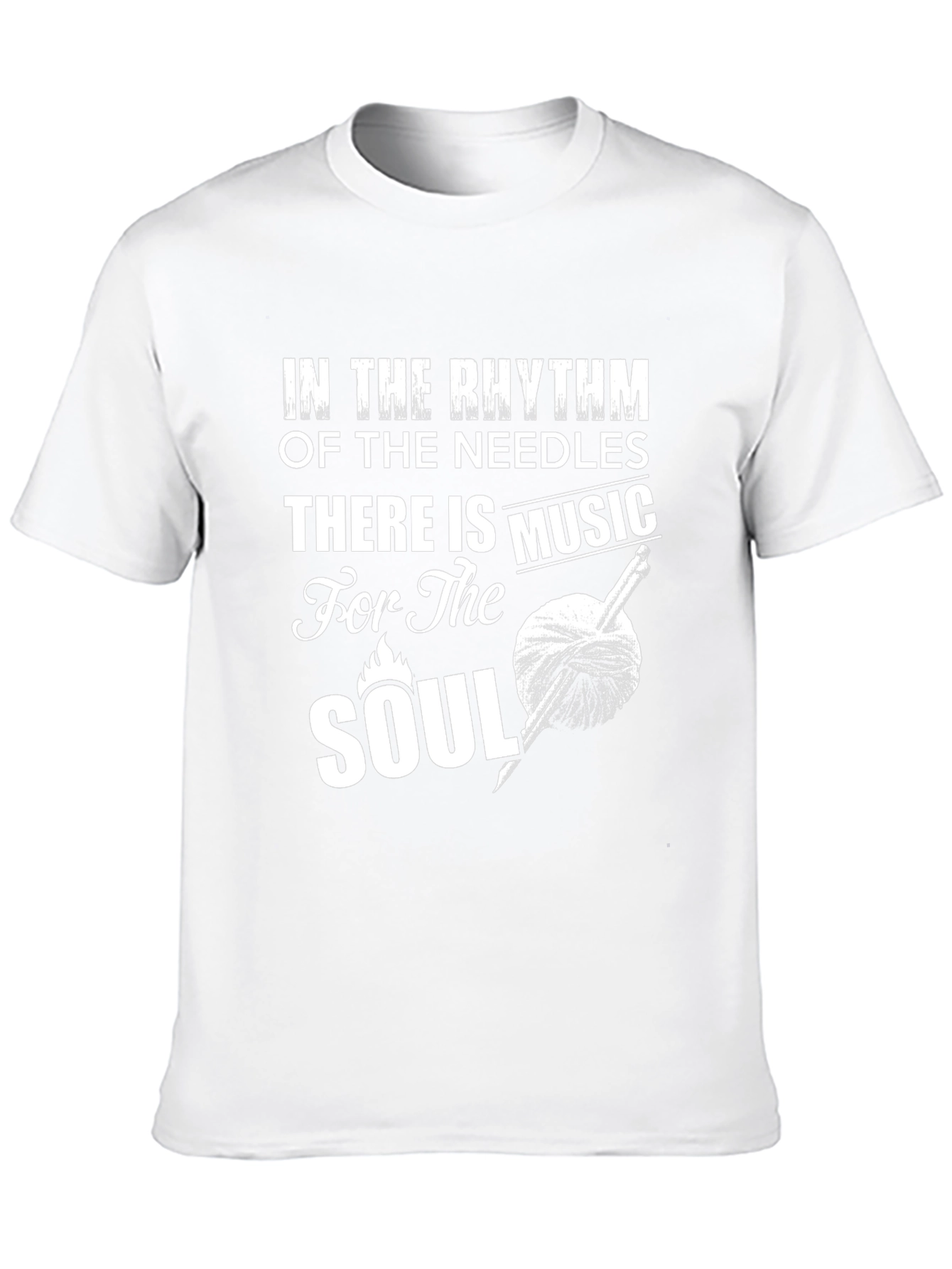 Knitting Lovers T-Shirt: In The Rhythm Of The Needles