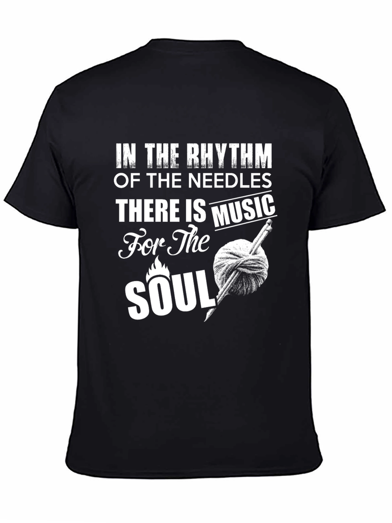 Knitting Lovers T-Shirt: In The Rhythm Of The Needles