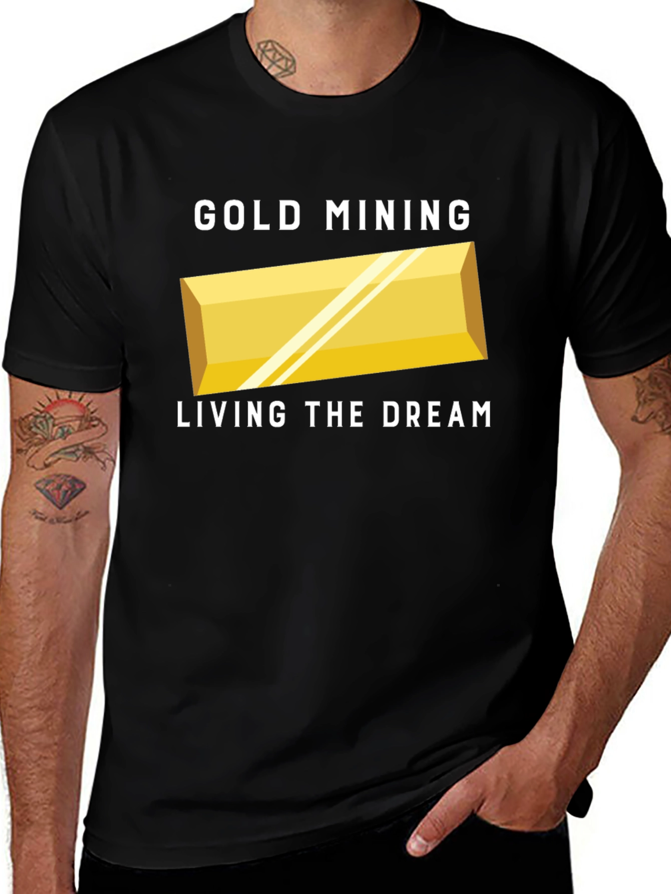 Gold Mining Living The Dream T-Shirt