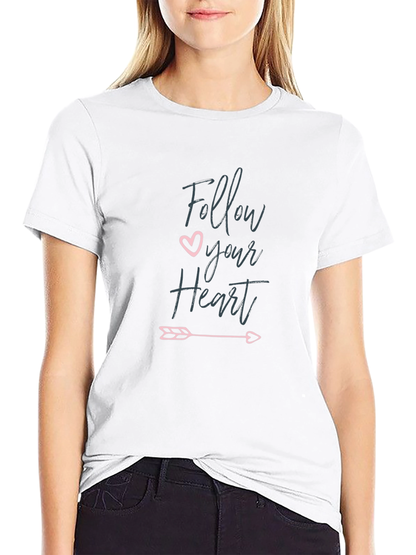 Follow Your Heart T-Shirt - Stylish & Comfy
