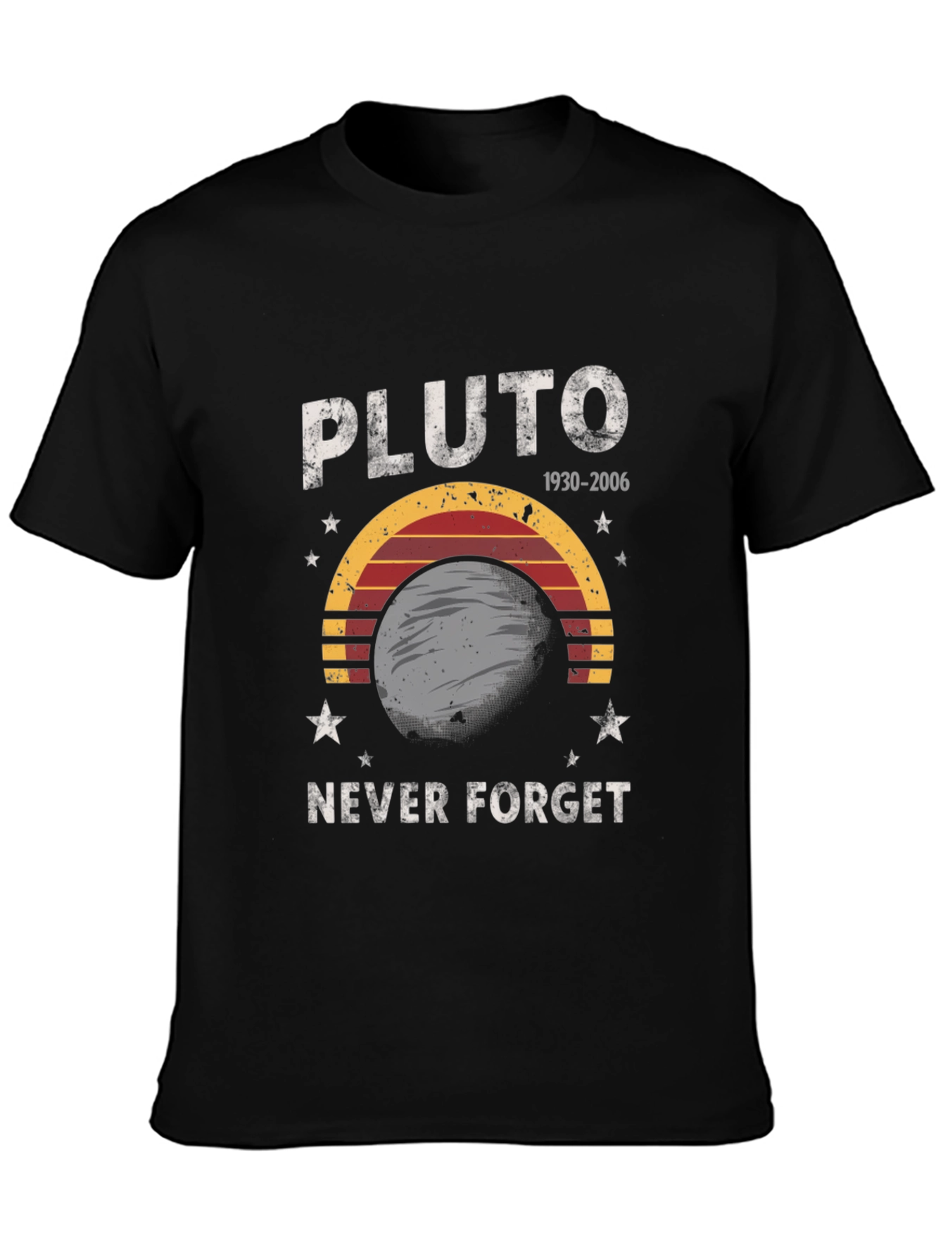 Pluto Never Forget Graphic T-Shirt