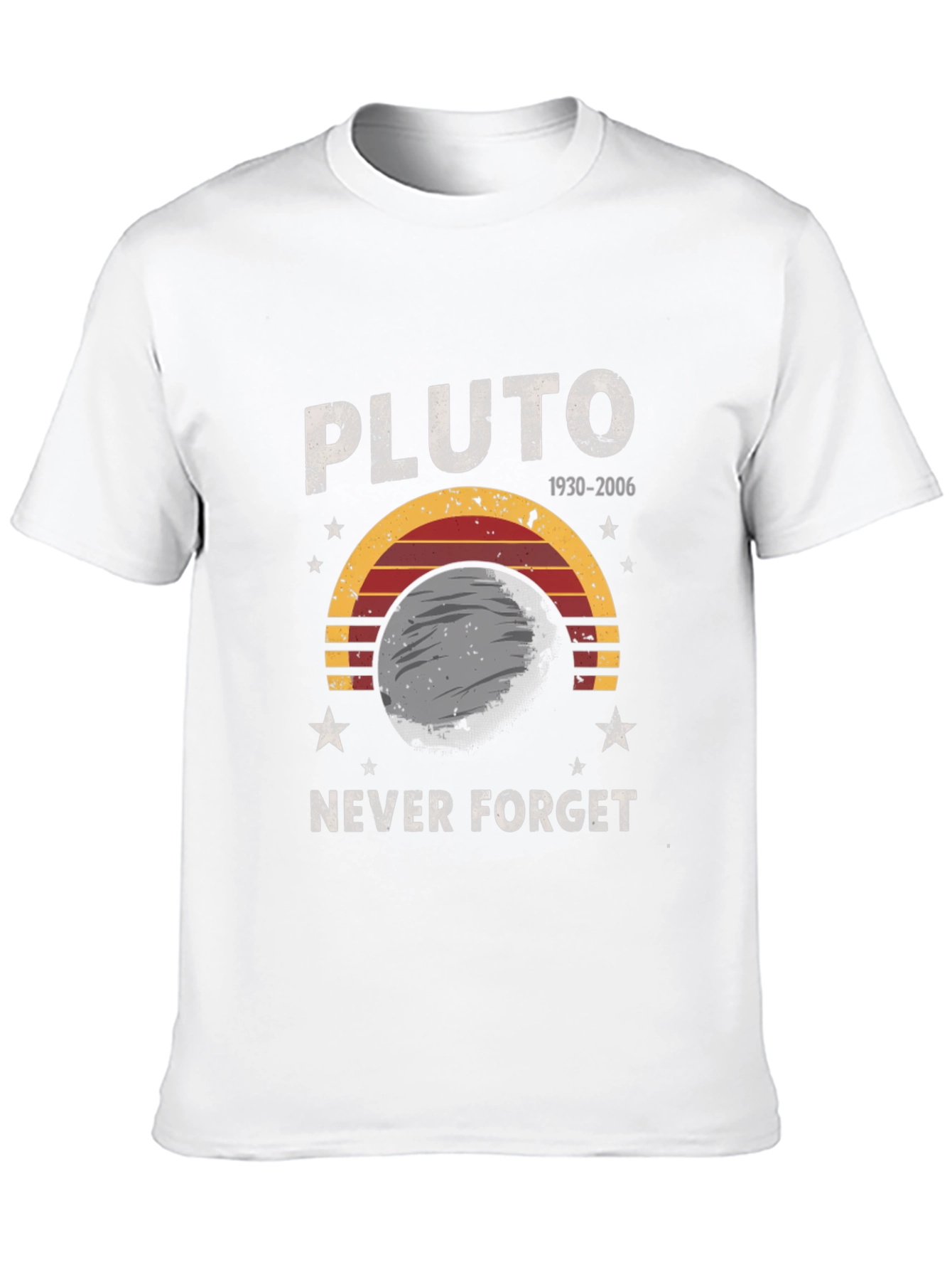Pluto Never Forget Graphic T-Shirt