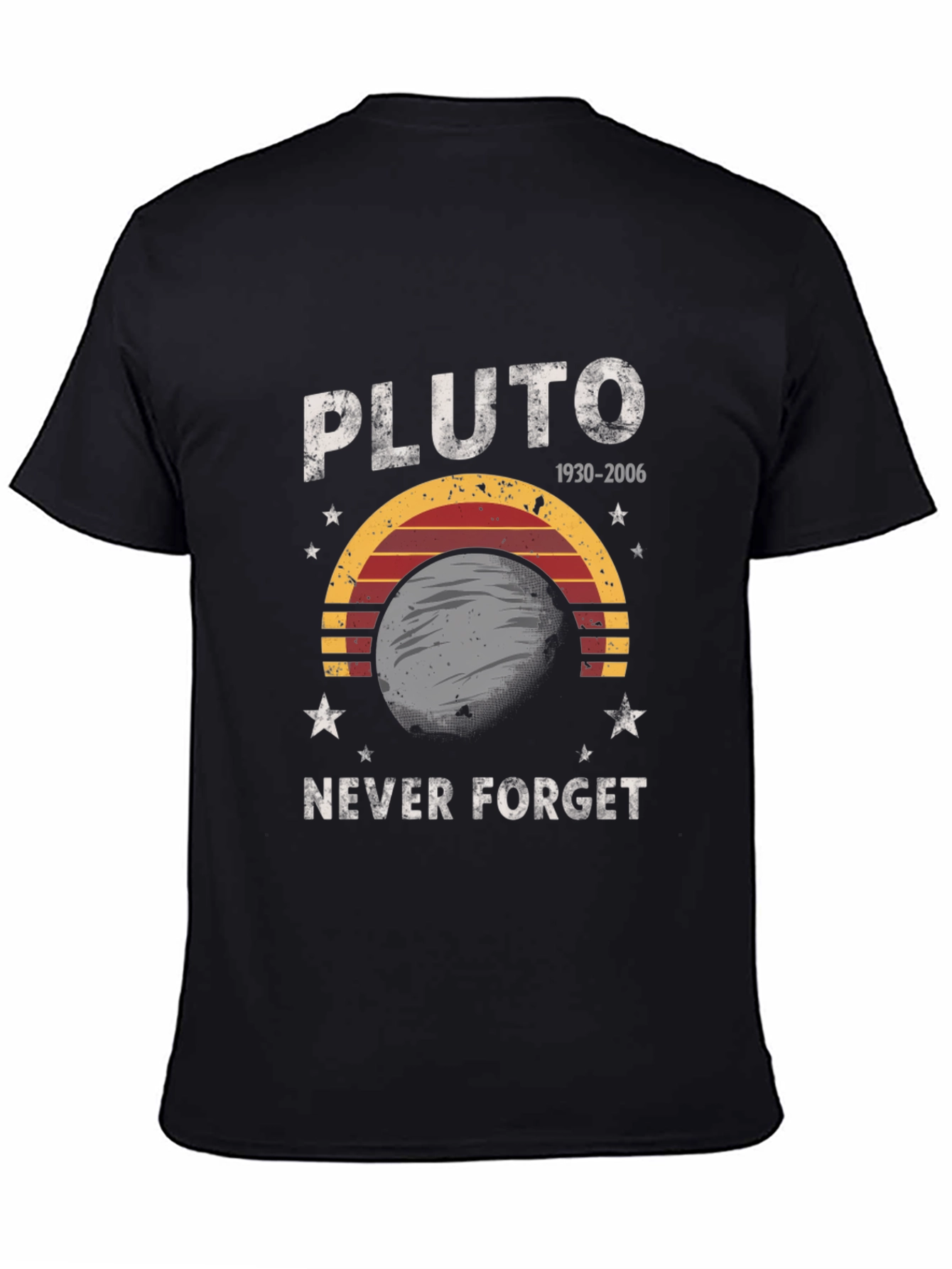 Pluto Never Forget Graphic T-Shirt
