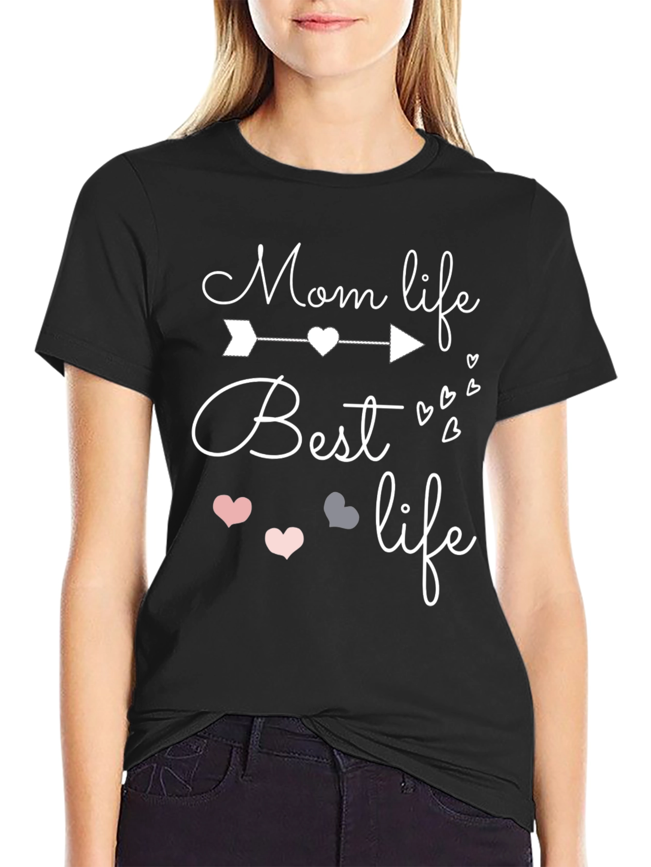 Mom Life Best Life Graphic Tee