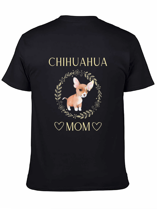 Chihuahua Mom Graphic Tee - Dog Lover T-Shirt