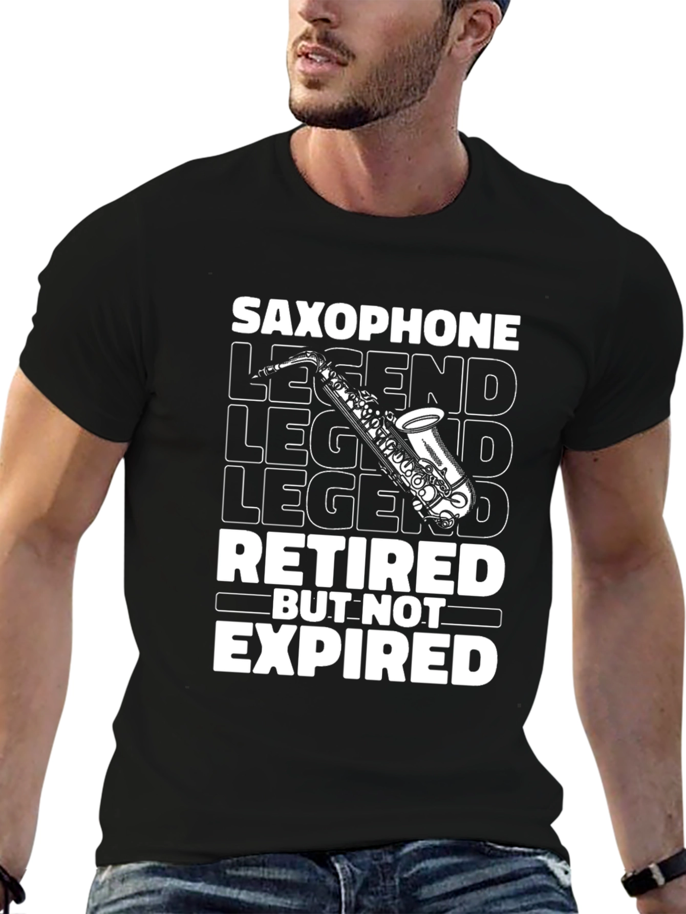Saxophone Legend Retired But Not Expired T-Shirt