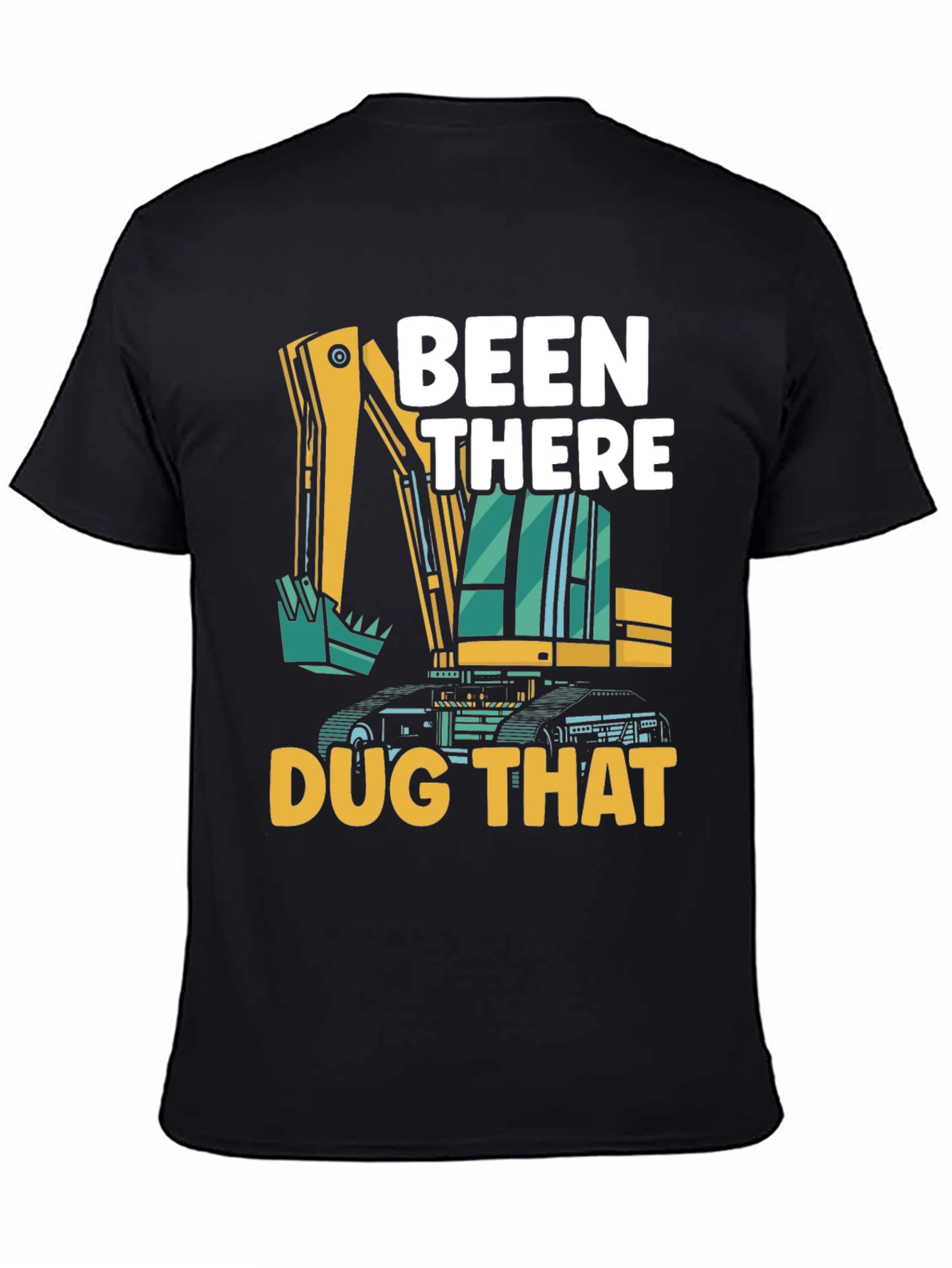 Been There Dug That Black Graphic Tee