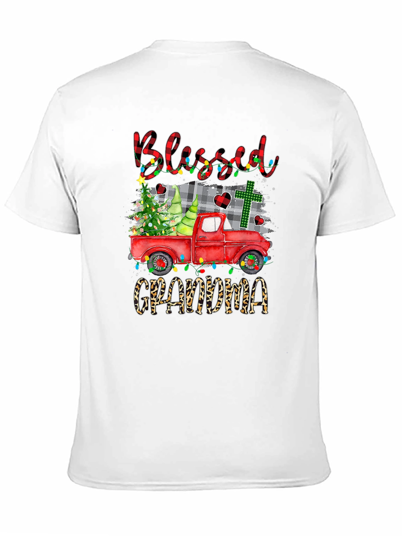 Blessed Grandma Christmas Truck T-Shirt