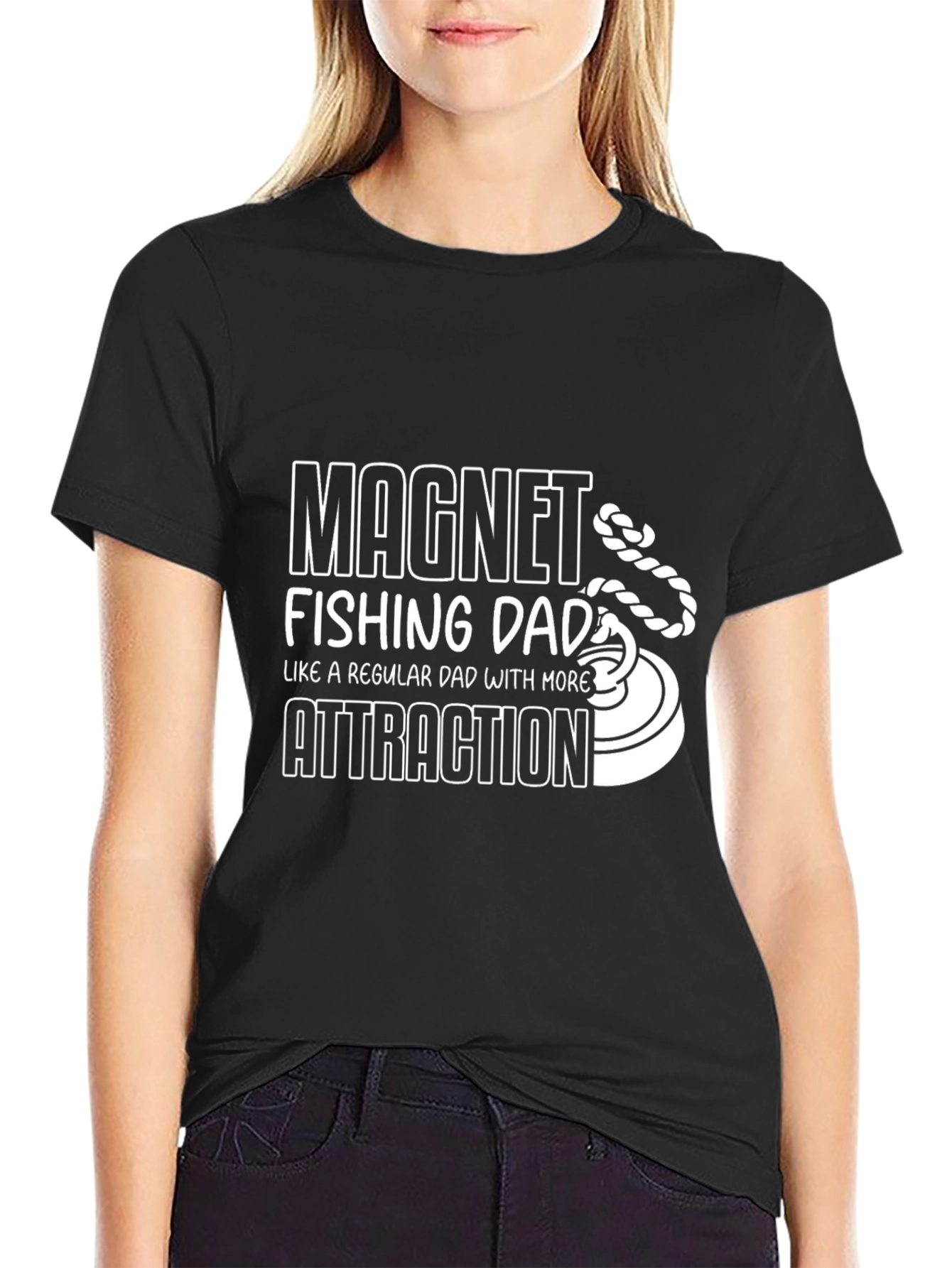 Magnet Fishing Dad T-Shirt - More Attraction