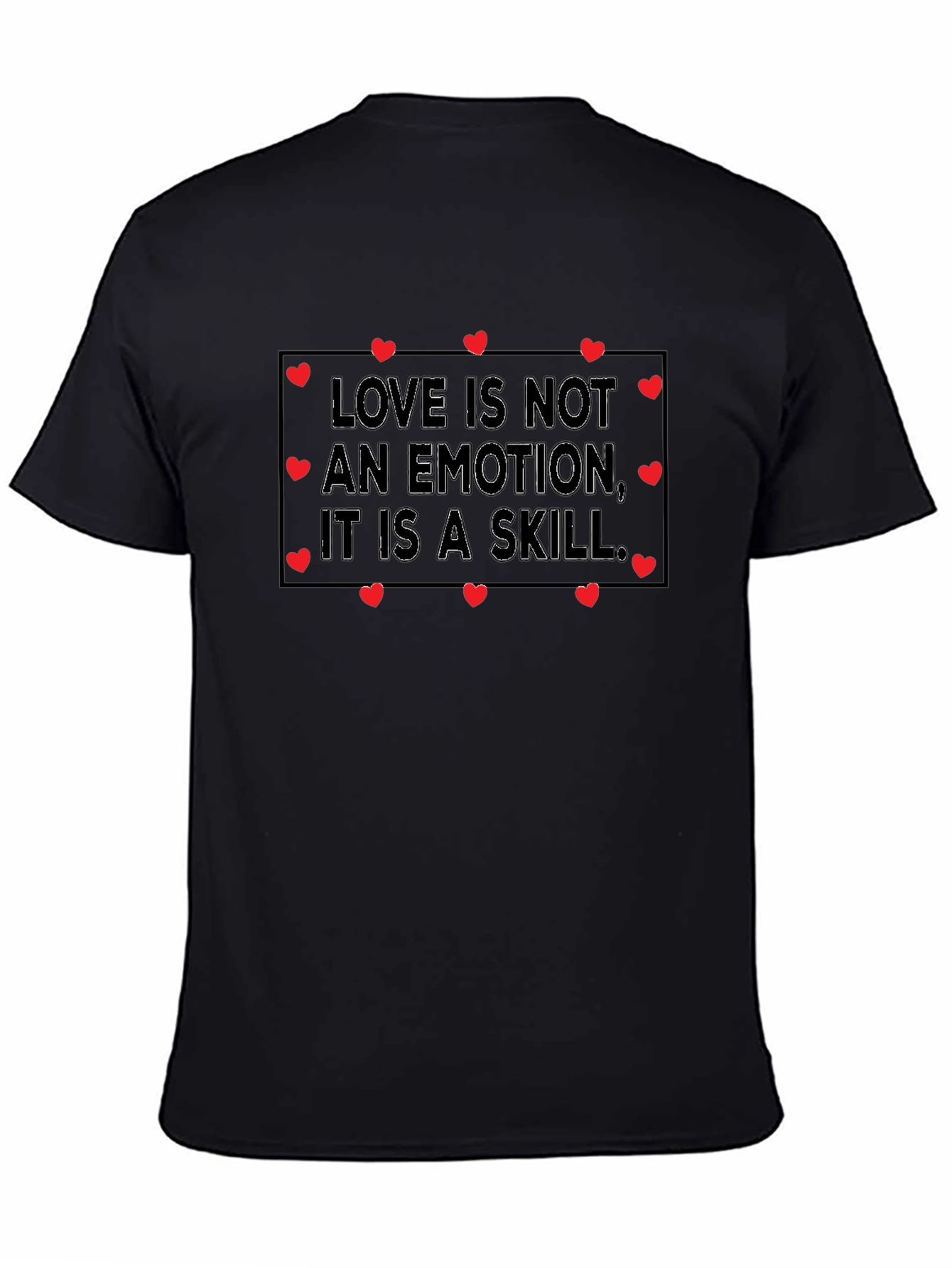 Love is a Skill Graphic Tee - Black