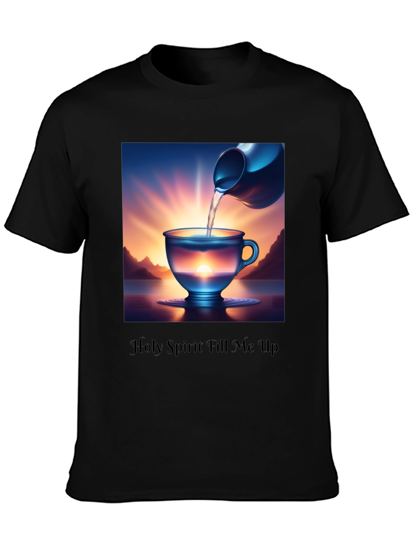 Holy Spirit Fill Me Up Christian T-Shirt
